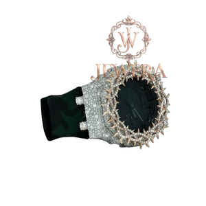 Reloj de Diamantes de Imitación Moissanite de la Mejor Calidad para Moda Urbana, Regalos y Fiestas, Disponible para Exportación - Product Image 2