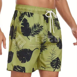 Traje de Baño Ligero de Secado Rápido para Verano con Cintura Ajustable, Shorts de Playa Casuales para Hombre - Product Image 2