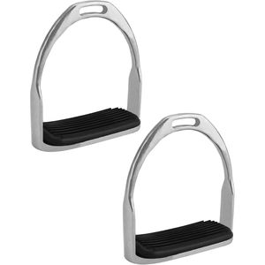 Estribos de Seguridad para Caballos de Acero Inoxidable Transpirables de Alta Calidad, Personalizados OEM, Equipo de Equitación Flexible para Exteriores - Product Image 1