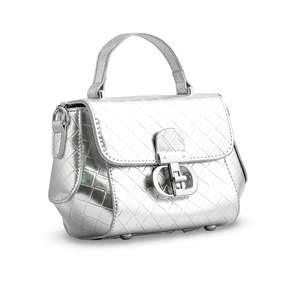 <b>Silver</b> Formal Evening Bag P24137 Elegant <b>Clutch</b> - Product Image 2