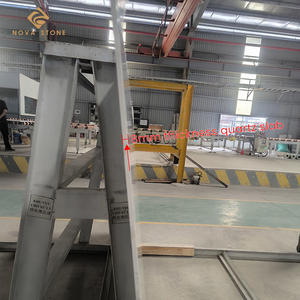 Panel de Cuarzo para Revestimiento NV897 con Delicado y Sutil Veteado Dorado, Resistente al Moho, Piedra de Cuarzo Sintética Hecha en Vietnam - Product Image 5