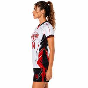 Maillot de football personnalisé OEM, maillot de football par sublimation pour femmes, haute qualité, impression par sublimation personnalisée - Product Image 4