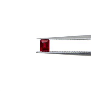 Rubis naturels de Bangkok, octogones calibrés 3x4mm, pierres précieuses de rubis naturelles facettées pour la fabrication de bijoux, prêtes à l'emploi - Product Image 2