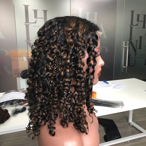 Peluca de cabello humano rizado Pixie de doble dibujado virgen vietnamita al mejor precio, pelucas de cabello humano HD, pelucas frontales de encaje suizo - Product Image 3