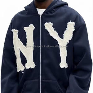 Chaqueta Universitaria para Hombre, Bordada, con Mangas de Cuero, Chaqueta Universitaria Personalizada con Letras de Béisbol - Product Image 4