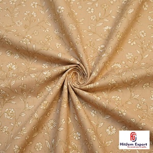 Tissu en coton imprimé numérique léger de qualité supérieure, fabricant de textiles OEM ODM, fournisseur de tissus sur mesure pour la mode - Product Image 1