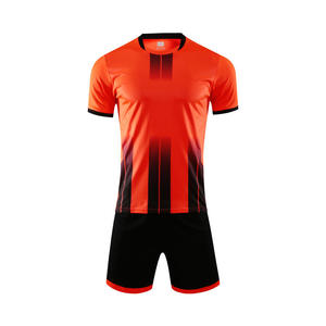 ชุดฟุตบอล เสื้อทีมฟุตบอล ชุดแข่งขันครบชุด เสื้อท็อปส์ โพลีเอสเตอร์ 100% ป้องกันแบคทีเรีย ยืดหยุ่น ระบายอากาศ แห้งเร็ว ไม่มีรีวิว - Product Image 5