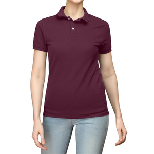 High-quality Women's Plain Polo <b>T</b>-<b>shirt</b> Women's Short-sleeved Fitted <b>Collar</b> Casual <b>T</b>-<b>shirt</b> Business <b>Shirt</b> - Product Image 4