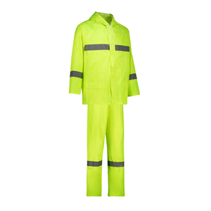 Combinaison de travail haute visibilité, antistatique, de sécurité contre la pluie, réfléchissante, avec logo et taille personnalisés - Product Image 1