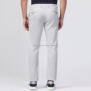 Nardon Apparel Couleur personnalisée Derniers pantalons légers décontractés en toile à jambe droite pour hommes 2025 - Product Image 2