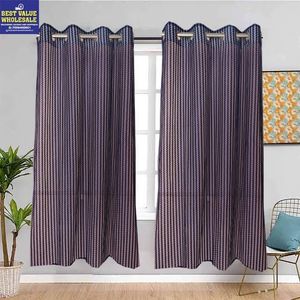 Luxury Printed Floral Polyester Window Curtain 122 X 152 CM Blackout Grommet Ready-Made for Home & Hotel Use - Product Image 4