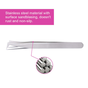 Pince à épiler de précision de haute qualité pour extensions de cils, pince à cils individuels 2026, nouvelle pince à cils arrondie - Product Image 6