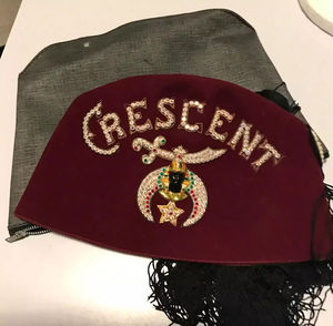 Fez Marrón Original de la Francmasonería Internacional Shriners, Sombrero Masónico de Alta Calidad, Personalizado, Más Vendido - Product Image 5