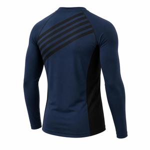 Nouveau design, prix abordable, rashguards pour hommes, anti-UV, séchage rapide, respirant, léger, couleur unie, pour la natation en plein air - Product Image 4