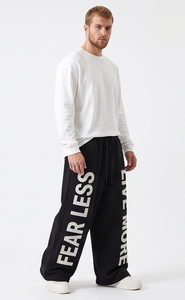 Customized <b>Printed</b> Heavyweight Sweatpants <b>Men</b> Casual Style Streetwear Baggy Jogger Pants 100% Cotton French Terry <b>Trousers</b> <b>Men</b> - Product Image 3