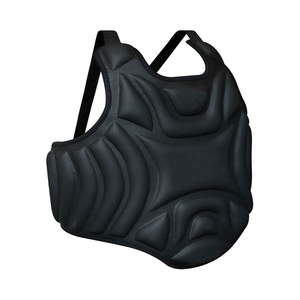 Protection de poitrine en cuir pour la boxe, support lombaire, protection corporelle d'entraînement, vente en gros - Product Image 5