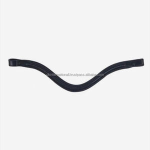 Vide Canal Premium Cuir Véritable Rembourré Cheval Bride bandeau dans toutes les formes personnalisées couleurs et tailles - Product Image 1