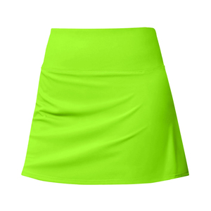 High Quality Women's Sports <b>Skirts</b> Solid Color Comfortable High Waist Front Logo Moisture Wicking Ladies Tennis <b>Skirts</b> - Product Image 5