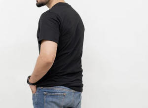 เสื้อยืดผู้ชายผ้าฝ้าย 100% สีสันตามสั่ง คุณภาพเยี่ยมสำหรับฤดูร้อน สวมใส่สบาย ระบายอากาศได้ดี - Product Image 4