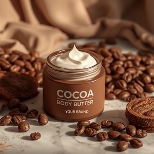 Crema Corporal Humectante de Manteca de Cacao, Textura Rica, Cuidado de la Piel para Piel Seca - Product Image 4