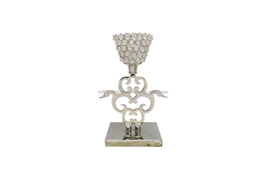 Candelero de aluminio votivo de cristal para el hogar, boda, cumpleaños, San Valentín, Navidad y celebraciones de Pascua, duradero - Product Image 2
