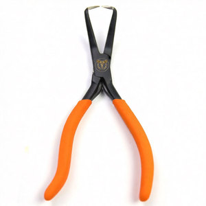 Lightweight Reusable Stainless Steel Hair Extension Fitting Plier 2 Holes Green Grip Micro Ring Nano Bead Crimping Tool - Product Image 5