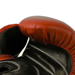 High Quality Leather Professional MMA Boxing <b>Gloves</b> Custom Logo <b>Moisture</b> Wicking Lace-Up Closure for Wrist Training - Product Image 2
