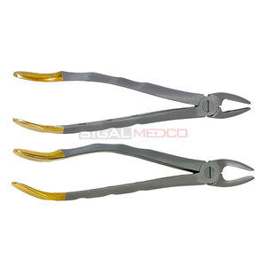 Set 2 Root Tooth Extracting Forceps (MD1&MD2 MD3&MD4) Manual German Stainless Steel Dental Surgical Instruments for Upper Lower - Product Image 6