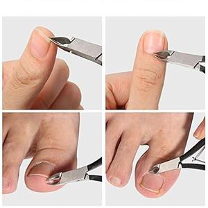 High Quality Lightweight Stainless Steel Cuticle and <b>Nail</b> Nippers Round Shaped Easy Use <b>Nail</b> <b>Clipper</b> on Fingers - Product Image 2