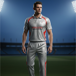 Customized Sublimated Cricket Uniform Set High Performance Breathable Cricket Jersey Shorts Pants For Tournament <b>Match</b> - Product Image 6
