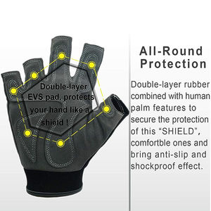 Guantes de Pesca Protectores de Medio Dedo Band of Brother, para Hombres y Mujeres, Ideales para Kayak, Remo y Ciclismo - Product Image 2