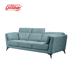 Juego de Sofás Seccionales de 2 Piezas, Minimalistas, Ecológicos, de Tela, con Espuma de Alta Densidad, Construcción Duradera, Diseño Confortable, Patas de Plástico - Product Image 1