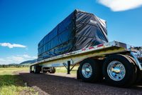 Remolque de Plataforma Plana de Alta Calidad para Minicargadoras de 1-3 Toneladas, Remolque de Transporte de Carga con Plataforma de Acero Resistente, con el Mejor Descuento