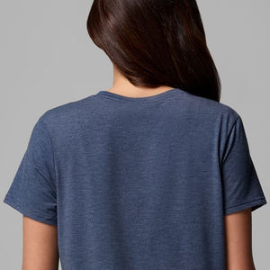 T-shirt en coton de haute qualité au design tendance pour femme, style créateur, avec logo personnalisable, idéal pour l'extérieur, couleur unie 2026 - Product Image 5