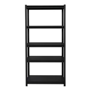 Scaffali da Garage RT a 5 Ripiani in Acciaio Nero Opaco con Struttura Robusta e Ripiani Regolabili - Product Image 3