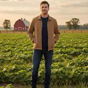 Blouson Bomber Unisexe en Toile Doublé Polaire Imperméable avec Capuche Coupe-Vent Léger pour l'Hiver, Manteau de Pluie Chaud pour la Randonnée et la Chasse - Product Image 4