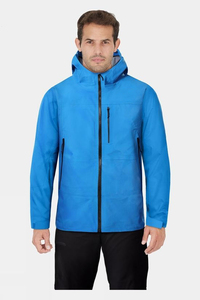 Chaqueta Impermeable con Capucha para Hombre, Ligera, Cortavientos, para Viajes, Senderismo, Todas las Temporadas - Product Image 4