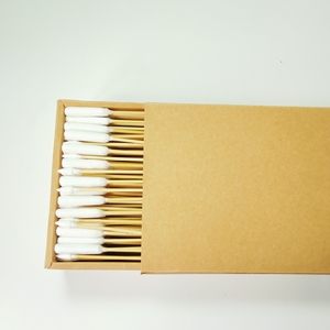 Coton-tiges de qualité supérieure, étiquetage privé, OEM accepté, bâtonnets en papier flexibles, coton-tiges, coton-tiges pour le nettoyage des <span class=keywords><strong>oreilles</strong></span> - Product Image 1