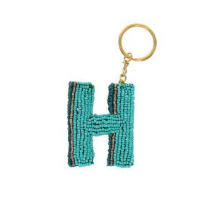 Handcrafted Simple Durable Woven Multi-Strand Leather Zinc Alloy Carabiner Keychain Rectangular Artisan Designed Alphabet Purses - Product Image 5