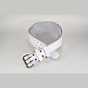 Cinturón de Levantamiento de Pesas de Cuero Personalizado OEM, Proveedor de Fábrica, Cinturón de Powerlifting Resistente, Ajustable, Soporte Lumbar para Entrenamiento en Gimnasio - Product Image 1