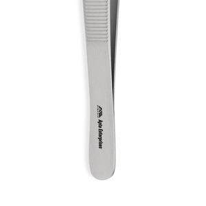 Pinzas de Acero Inoxidable Adson para Tejidos, Instrumentos Médicos, Puntas Delicadas Rectas con 1x2 Dientes, 4.75 Pulgadas 12cm - Product Image 5