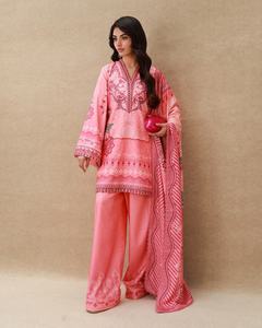 Robes décontractées pakistanaises et indiennes de qualité supérieure pour femmes, Nouveautés 2026, Salwar Kameez en tissu Lawn, ODM 2009 - Product Image 1