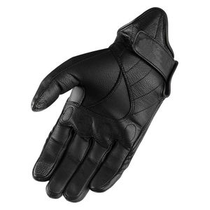 High Quality Genuine Leather Motorcycle <b>Gloves</b> for Men's Motocross Racing Outdoor Cycling Full Finger Touch Screen Spring Autumn - Product Image 4