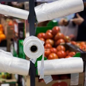 Tien Duc Factory Biodegradable HDPE LDPE Transparent Bottom Gusset TD 12 Heat Seal Fruit Vegetable Food Packaging Plastic <b>Bags</b> - Product Image 1