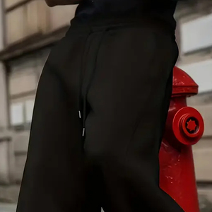 Pantalon cargo personnalisé pour homme, multipoches, en molleton, style streetwear ample, en nylon - Product Image 6