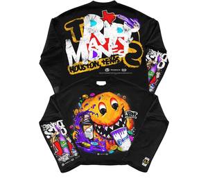 Camiseta Térmica de Manga Larga de Algodón Grueso con Estampado Gráfico Personalizado para Hombre, Talla Grande, Impresión DTG, Tejido Waffle - Product Image 6