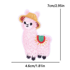 Magnifique patch brodé Daisy Chain thermocollant pour chapeaux, sacs, vestes, casquettes, vêtements d'été DIY, vente en gros, usine, en vrac - Product Image 1