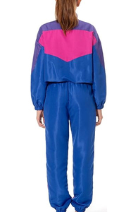 Premium Quality Nylon Tracksuit Set Zip-up <b>Jacket</b> Lightweight Waterproof Breathable Windbreaker Set Training Tracksuit <b>Women</b> - Product Image 2