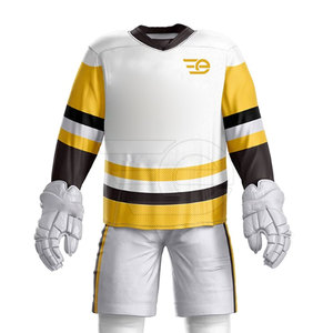 Uniforme de hockey sur glace personnalisé de haute qualité, uniforme de hockey sur glace de haute qualité, directement de l'usine - Product Image 5