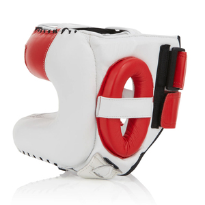 Último Diseño 2026, Protector de Cabeza de Piel Sintética PU al por Mayor, Casco Ajustable para Boxeo, MMA, Kick Boxing, Entrenamiento, Servicio OEM - Product Image 4